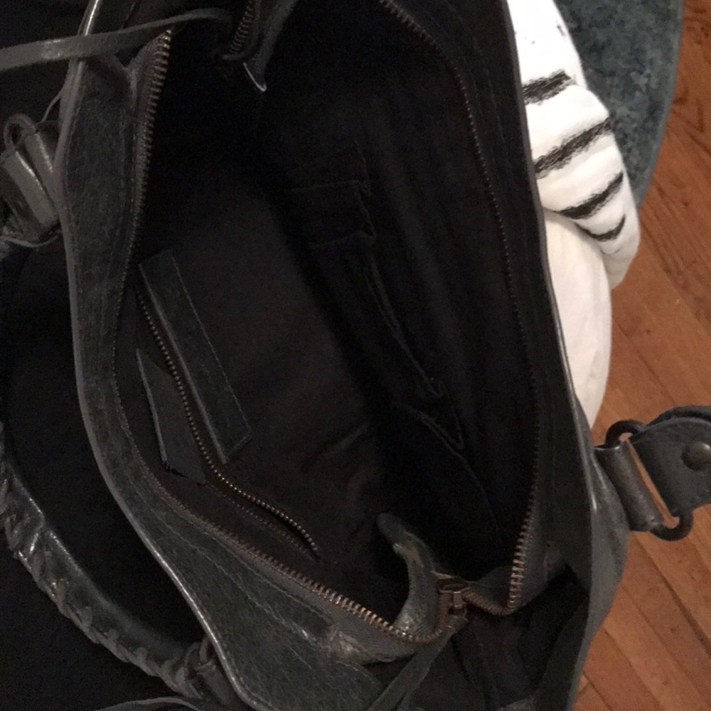 Balenciaga Classic Town Messenger Bag Fossil Grey - Picture 7 of 8